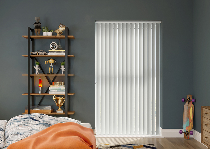 Trinity (Blackout), Light Grey - Vertical Blind - Image 3